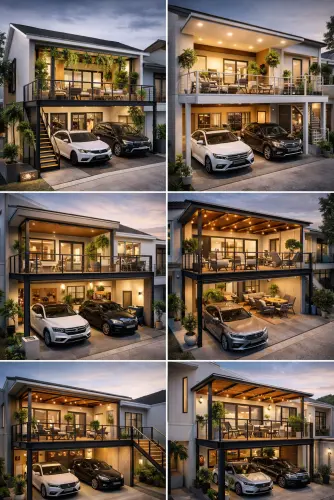 Mezannine Teras Rumah Keren di Gunung Putri